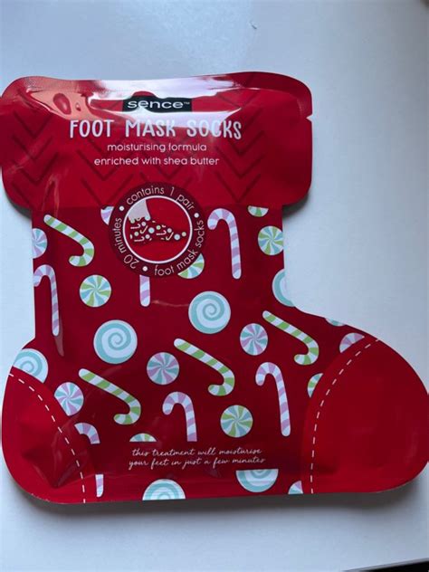 Sence Foot Mask Socks Enriched With Shea Butter Inci Beauty