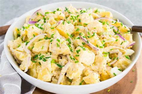 La Mejor Receta De Ensalada De Papas Con Consejos Y Pasos ☑ Nutricion Saludable