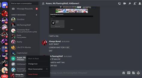 How To Leave A Discord Group Chat As Admin And Member