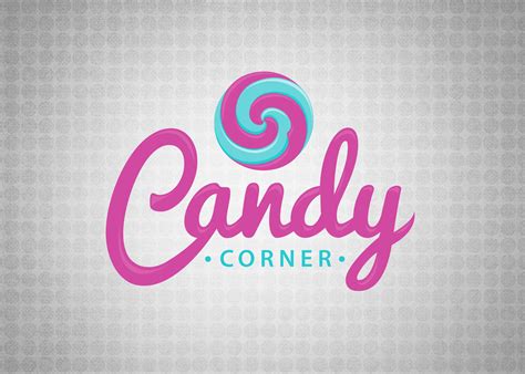 Candy Corner Logo Candy Logo Branding Design Logo Food
