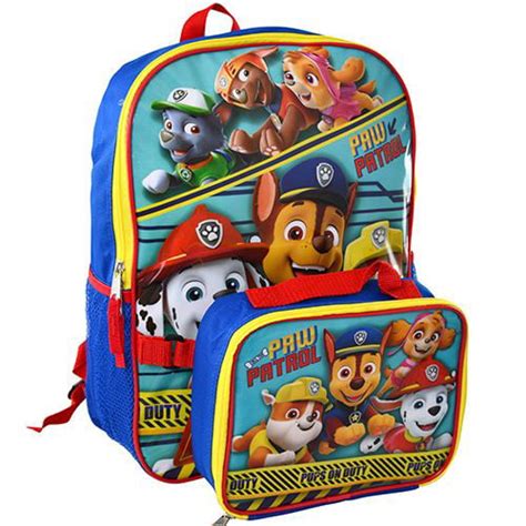 Paw Patrol Paw Patrol 16 Backpack With Lunch Bag
