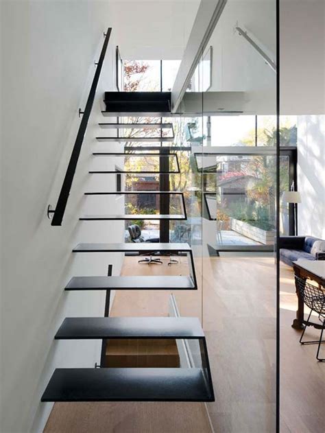 20 levels at main stair, included provided steel beams and girders detailing shop drawings for new 13 levels staircase and elevators. Three-story contemporary renovation in Toronto: 142 ...