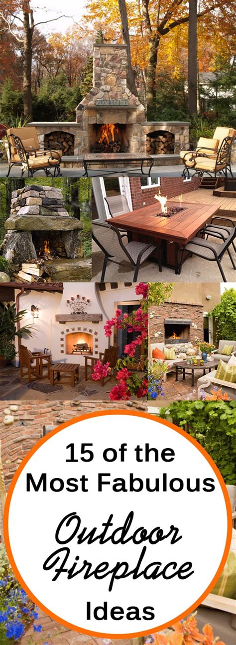 15 Of The Most Fabulous Outdoor Fireplace Ideas How To Build It