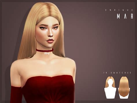 Sims 4 Blonde Hair Minimalis