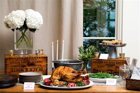*each table can enjoy up to two complimentary children meals. How to Set Up a Buffet Table for Christmas Dinner ...