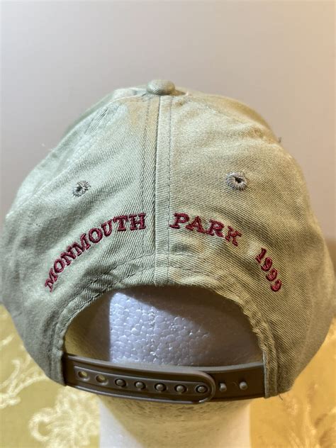 Pat Day Autographed Signed 1999 Haskell Monmouth Park Snapback Hat Cap