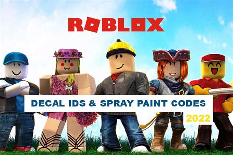 Roblox Decal Ids And Spray Paint Codes List 2022 Iheni