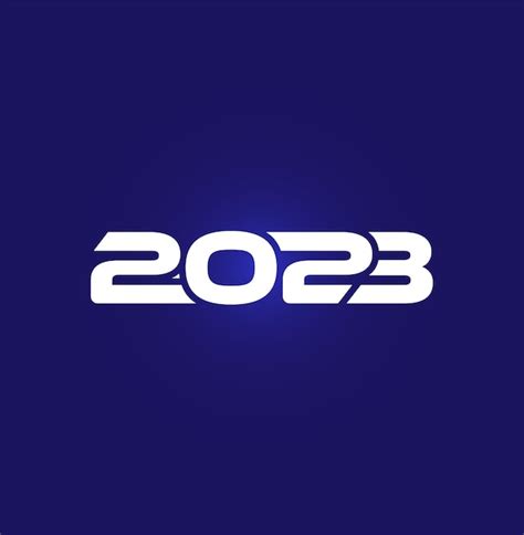 Premium Vector Text Logo 2023