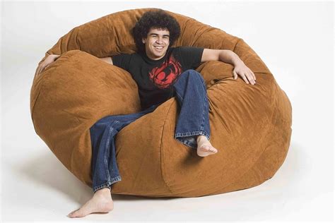 The product is an example of an anatomic chair, as the shape of the object is set by the user. Oversized Bean Bags For Adults | City of Kenmore, Washington