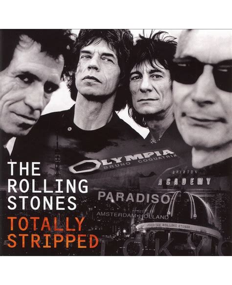 The Rolling Stones Totally Stripped Tron Records Cds The