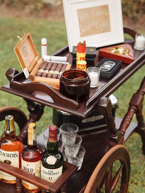 14 Amazing Wedding Ideas To Make Your Big Day More Fun Cigar Bar