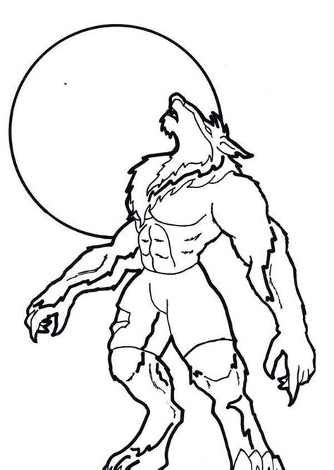 Wolf to color for kids wolf kids coloring pages disney zombies 2 werewolves coloring pages www.justcolor.net. Werewolf Coloring Pictures - Coloring Home