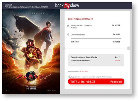 Booking Page Book My Show By Akshat Jain On Dribbble