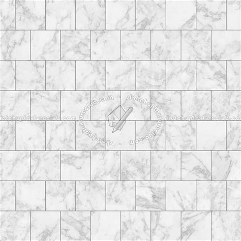 Carrara White Marble Floor 22064