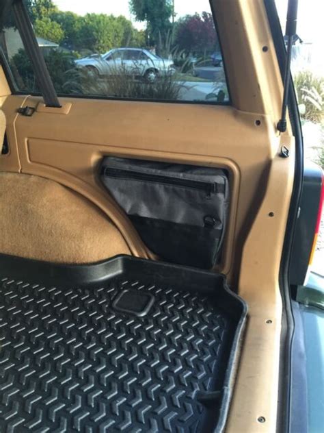 Jeep Cherokee Xj Rear Storage Bag Grey For Sale Online Ebay