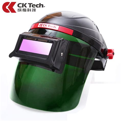Ck Tech Auto Darkening Welding Helmets Electric Welding Hood Mask Tig