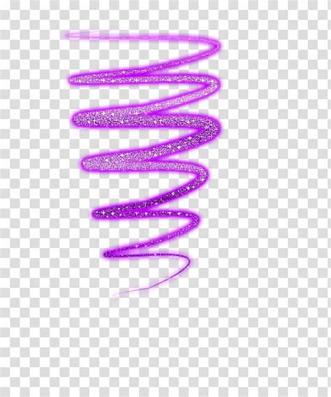 Swirls Purple Glitter Line Transparent Background Png Clipart Hiclipart