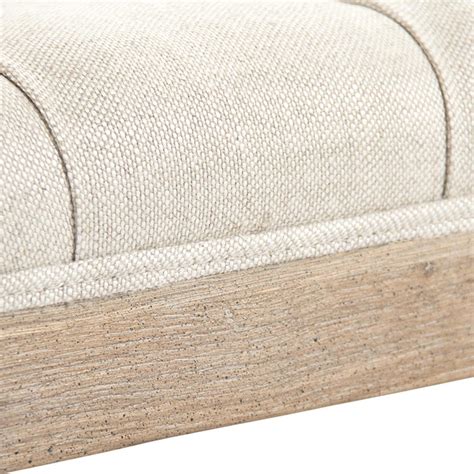 12 best tufted ottoman coffee tables images on pinterest, source: Square Tufted Linen Limed Grey Oak Coffee Table Ottoman ...
