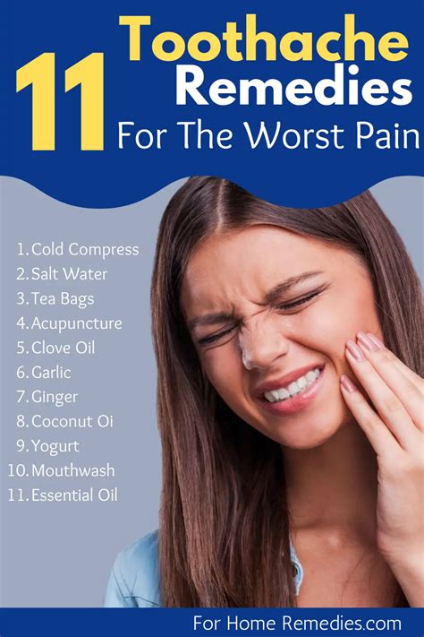 Quick Pain Relief Home Remedies To Get Rid Of Toothache