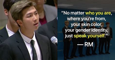 BTS Talks About "Speaking Yourself" At United Nations ...