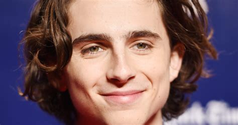 He was nominated for an oscar for that. Timothee Chalamet Long Hair Twitter Reactions Joe Keery