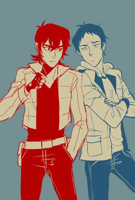 Red And Blue Keith And Lance From Voltron Legendary Defender Voltron