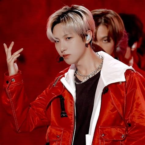 Nct Dream Red Leather Jacket Jackets Fashion Red Down Jackets
