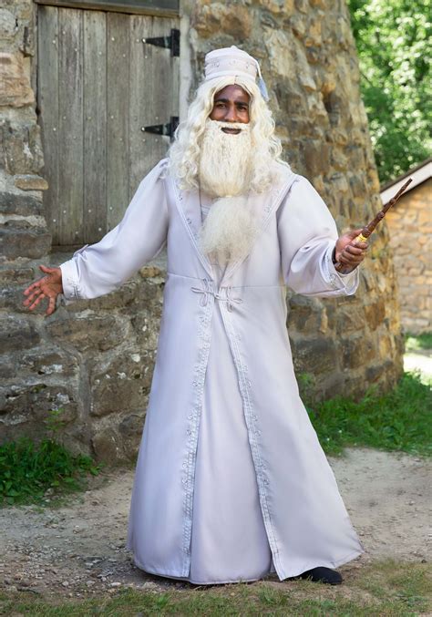Deluxe Men S Harry Potter Dumbledore Costume