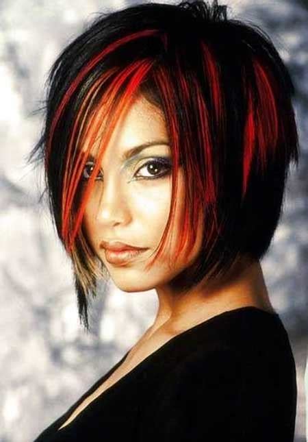 The reason for that lies in its versatility, since it can be a good option for those who want to go as bright as. Amazing Black and Red Colored Hairstyles | Hairstyles and ...