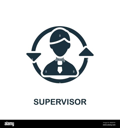 Supervisor Icon Simple Element From Company Management Collection