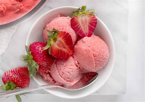 The Best And Easiest Strawberry Gelato Recipe Chef Dennis