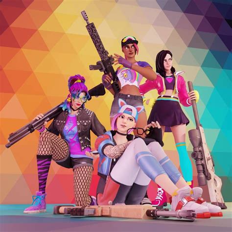 The Squad Another Fortnite Group Render By Wastingnight On Deviantart