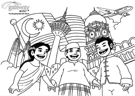 Merdeka Coloring Coloring Pages