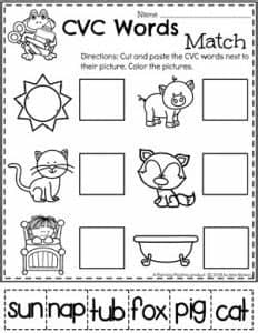 CVC Words - Planning Playtime
