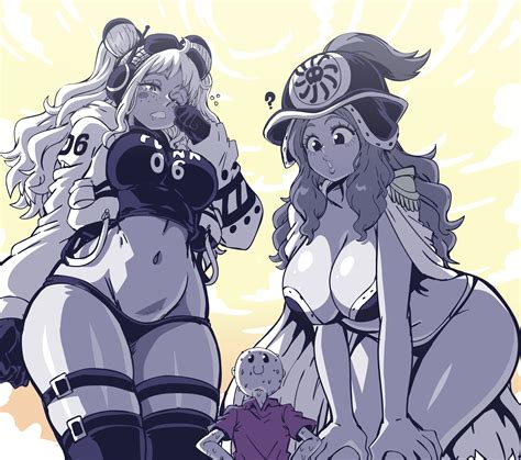 Rule 34 2girls Aphelandra Female Focus Large Breasts Lewdamone One Piece Size Difference