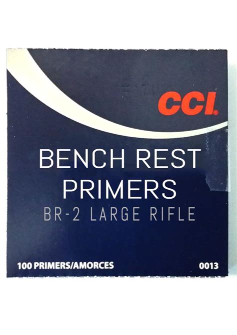 Cci Large Rifle Bench Rest Primers Br2 Box Of 1000 10 Trays Of 100