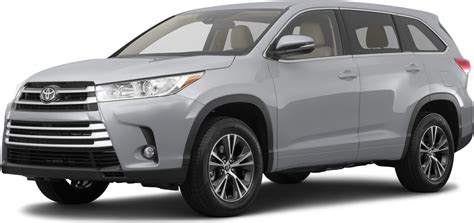 2019 Toyota Highlander Values And Cars For Sale Kelley Blue Book