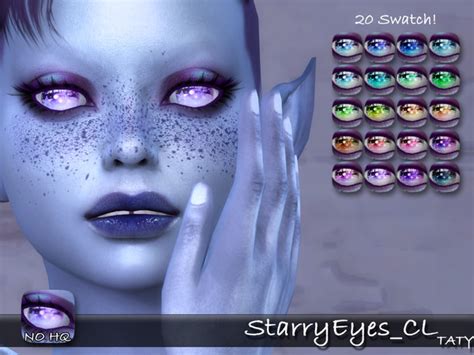 Starry Eyes Cl By Tatygagg At Tsr Sims 4 Updates