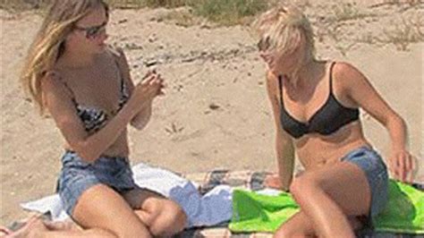 Hotties Playing With Their Pussies While Getting Rid Of Tan Lines Part