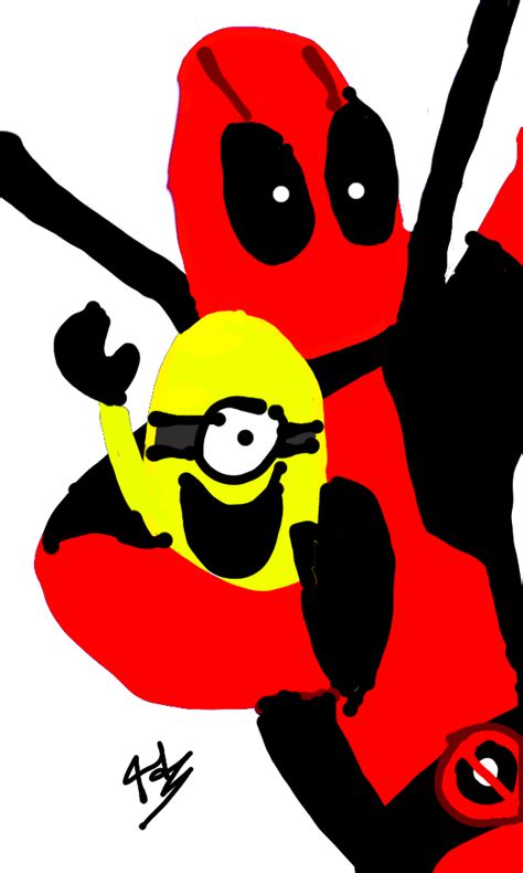 Deadpool And The Minion By Andarudaru On Deviantart