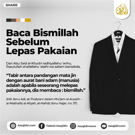 Doa Memakai Dan Melepaskan Pakaian Sehari Hari Sederhana Tapi Bermakna