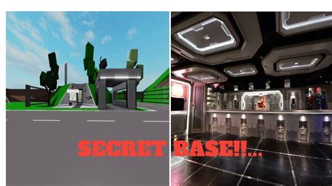 A Secret Base In A Secret Bunker House Roblox Brookhaven YouTube
