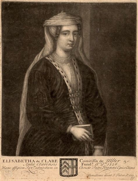Npg D1466 Elizabeth De Clare Lady De Burgh Portrait National