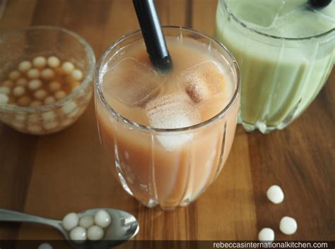 Rebeccas International Kitchen How To Make Bubble Tea With Homemade