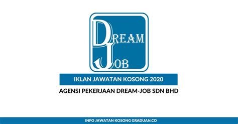 By agensi pekerjaan ajobthing sdn bhd. Permohonan Jawatan Kosong Agensi Pekerjaan Dream-Job Sdn ...