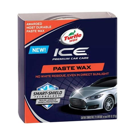 Turtle Wax Ice Paste Automobile Wax 8 Oz For All Finishes 2pk