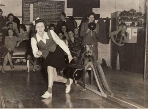 1940s And 50s Bowling Fun The Vintage Inn 1940s Women Bowling