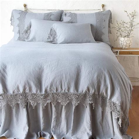 Check spelling or type a new query. Bella Notte Frida French Country Mineral Blue Linen Lace ...