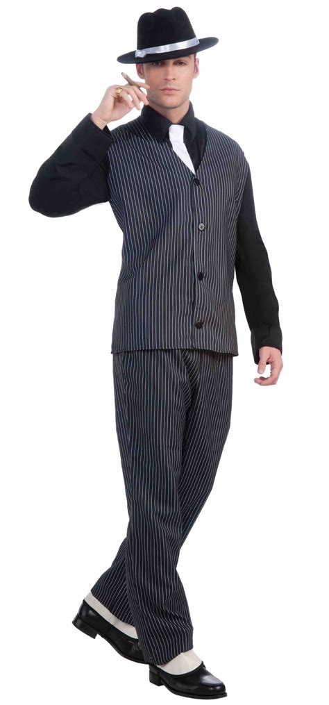 Mens 1920s Gangster Suit Adult Costume Mr Costumes