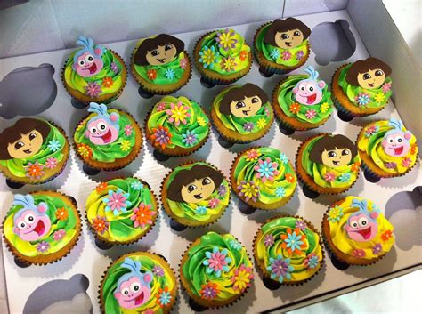 Dora Cupcakes Dora Cupcakes Cupcake Cakes Dora Birthday Cake
